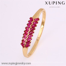 50811 Xuping novo design banhado a ouro barato atacado pulseiras